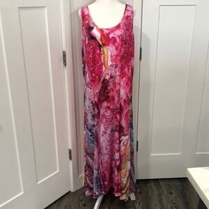 ARTS COWS DRESS . Size 3XL 90% cotton 10% spandex machine wash cold . Artsy